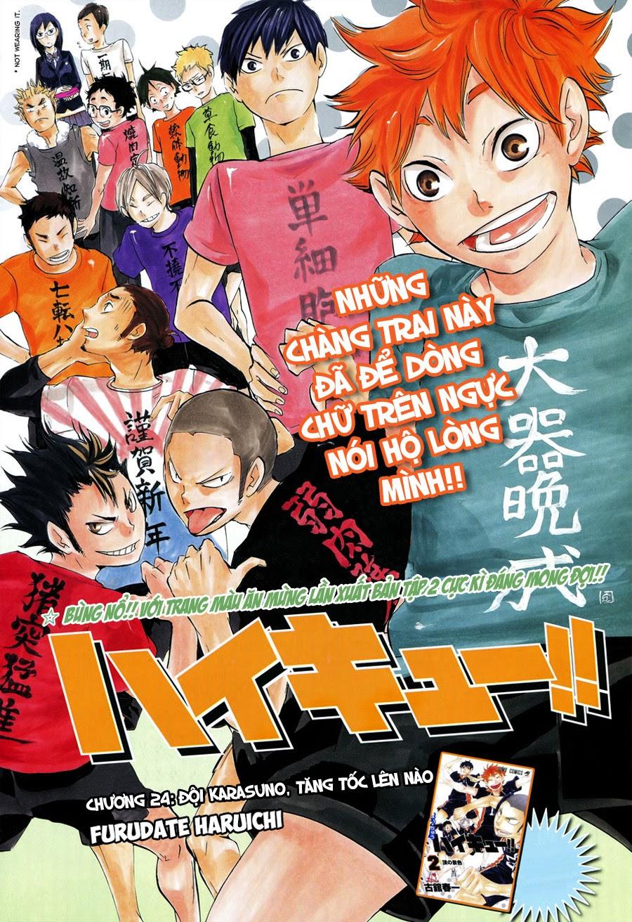 Haikyuu Chapter 24 - Trang 2
