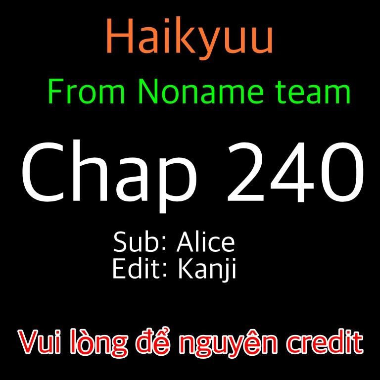 Haikyuu Chapter 240 - Trang 2