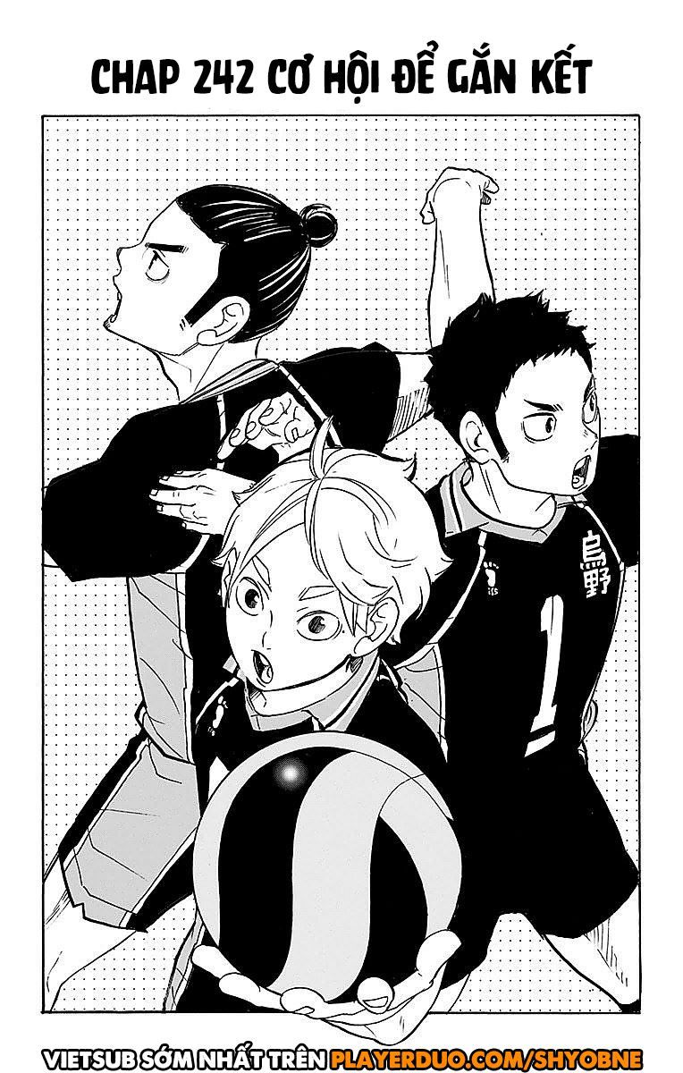 Haikyuu Chapter 242 - Trang 2