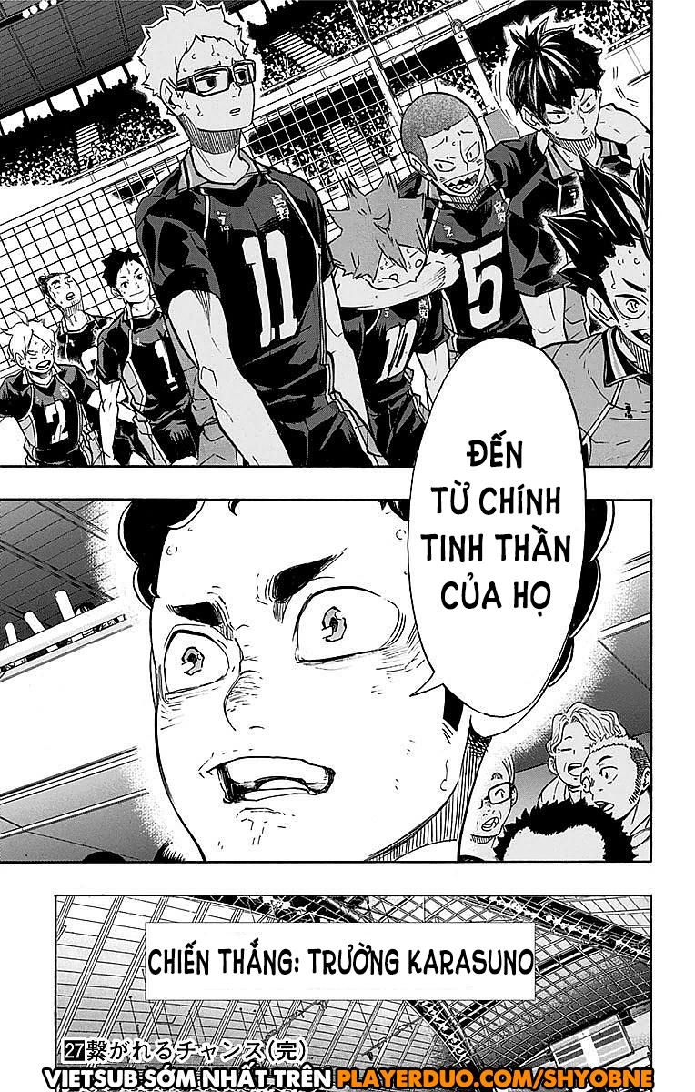 Haikyuu Chapter 242 - Trang 2