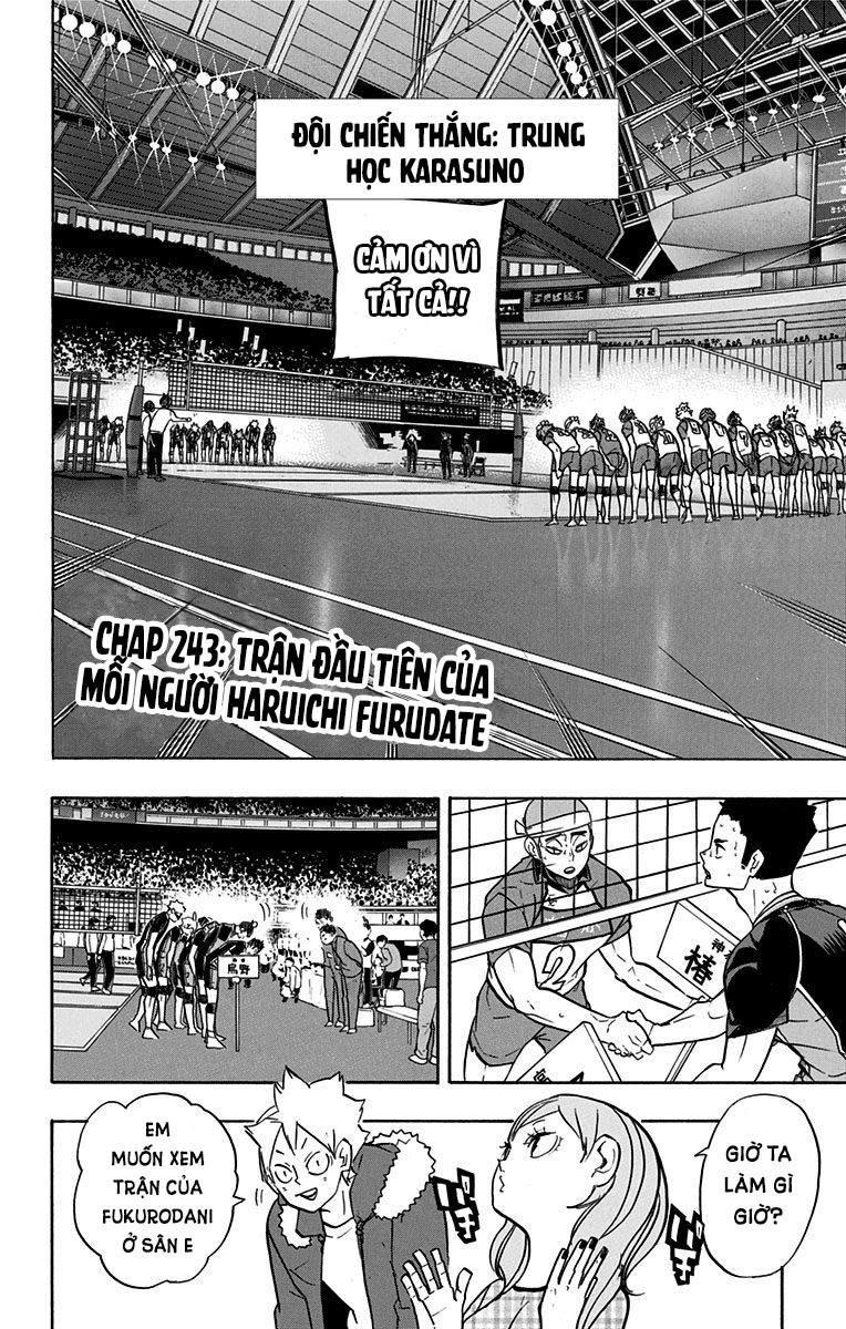 Haikyuu Chapter 243 - Trang 2