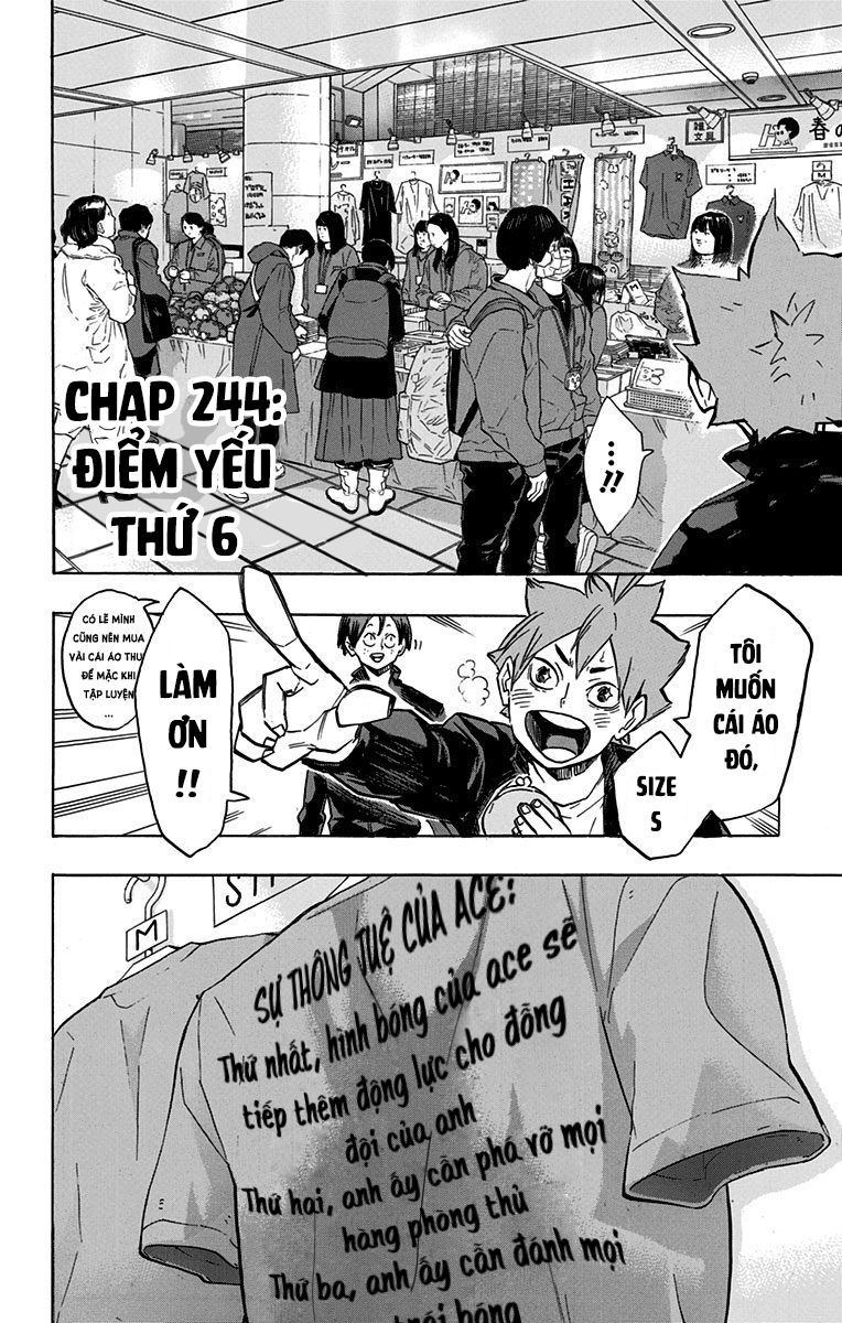 Haikyuu Chapter 244 - Trang 2