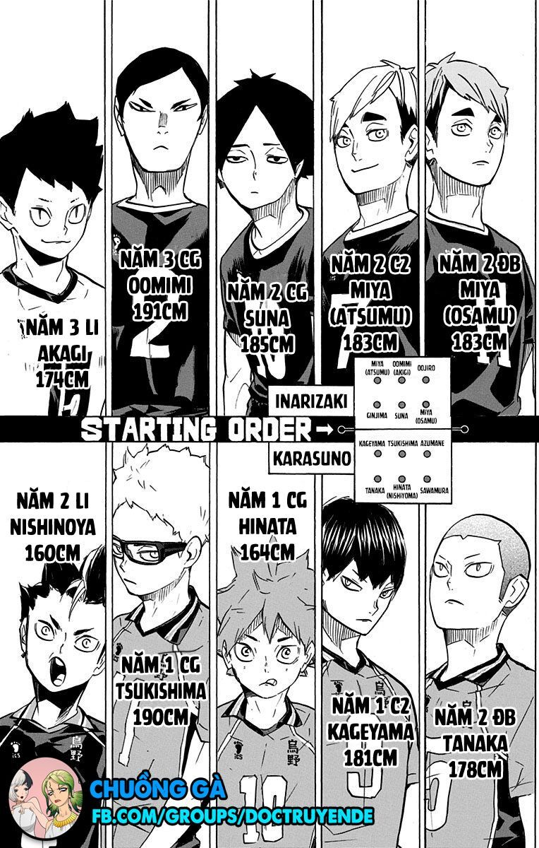 Haikyuu Chapter 249 - Trang 2