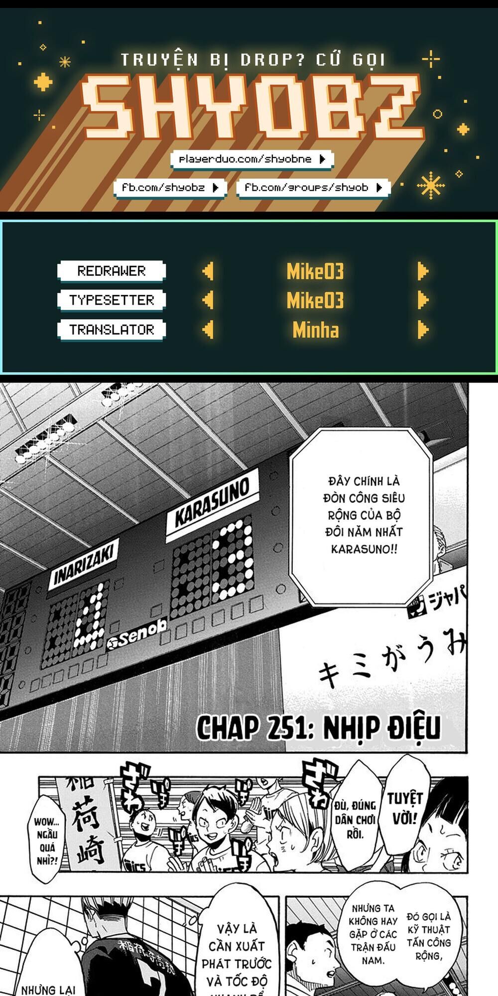 Haikyuu Chapter 251 - Trang 2