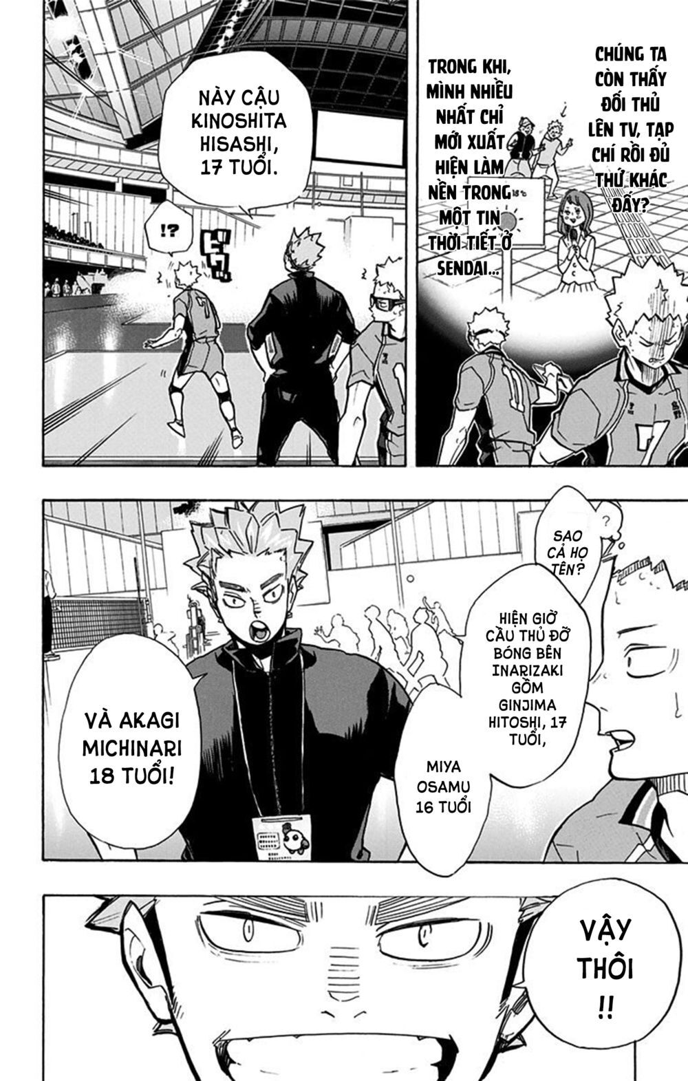 Haikyuu Chapter 257 - Trang 2