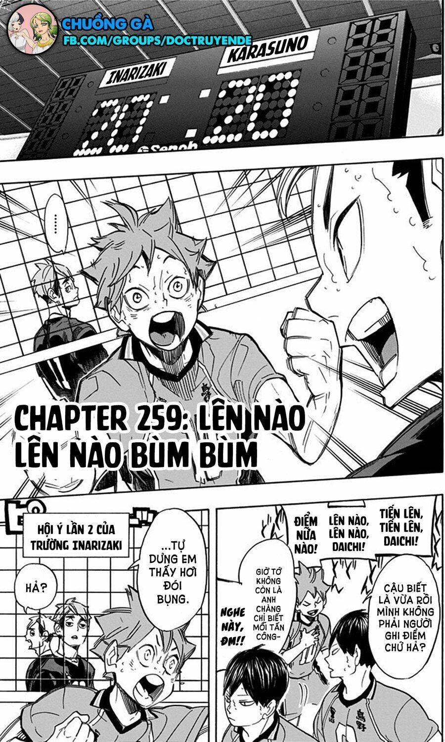 Haikyuu Chapter 259 - Trang 2