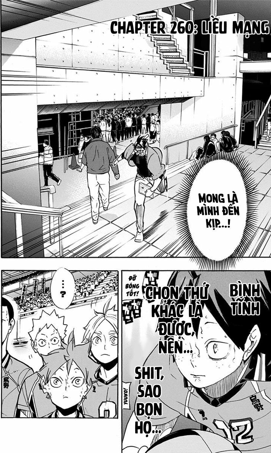 Haikyuu Chapter 260 - Trang 2
