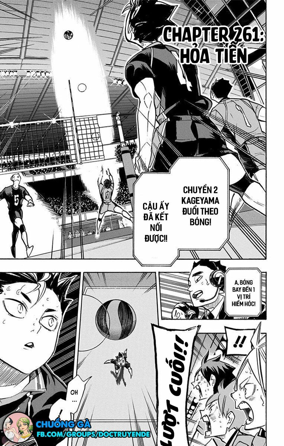 Haikyuu Chapter 261 - Trang 2