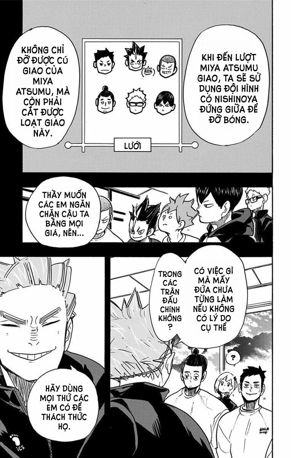 Haikyuu Chapter 261 - Trang 2