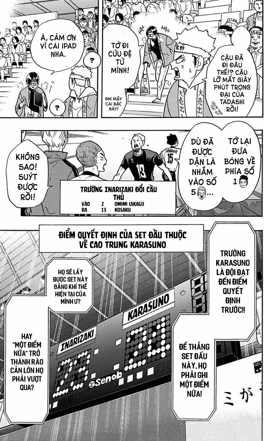 Haikyuu Chapter 261 - Trang 2