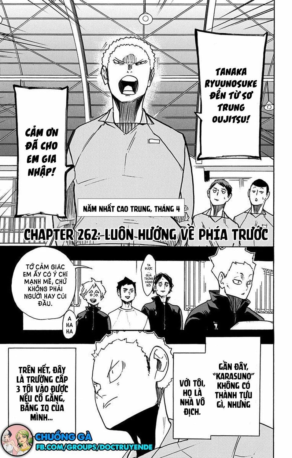 Haikyuu Chapter 262 - Trang 2