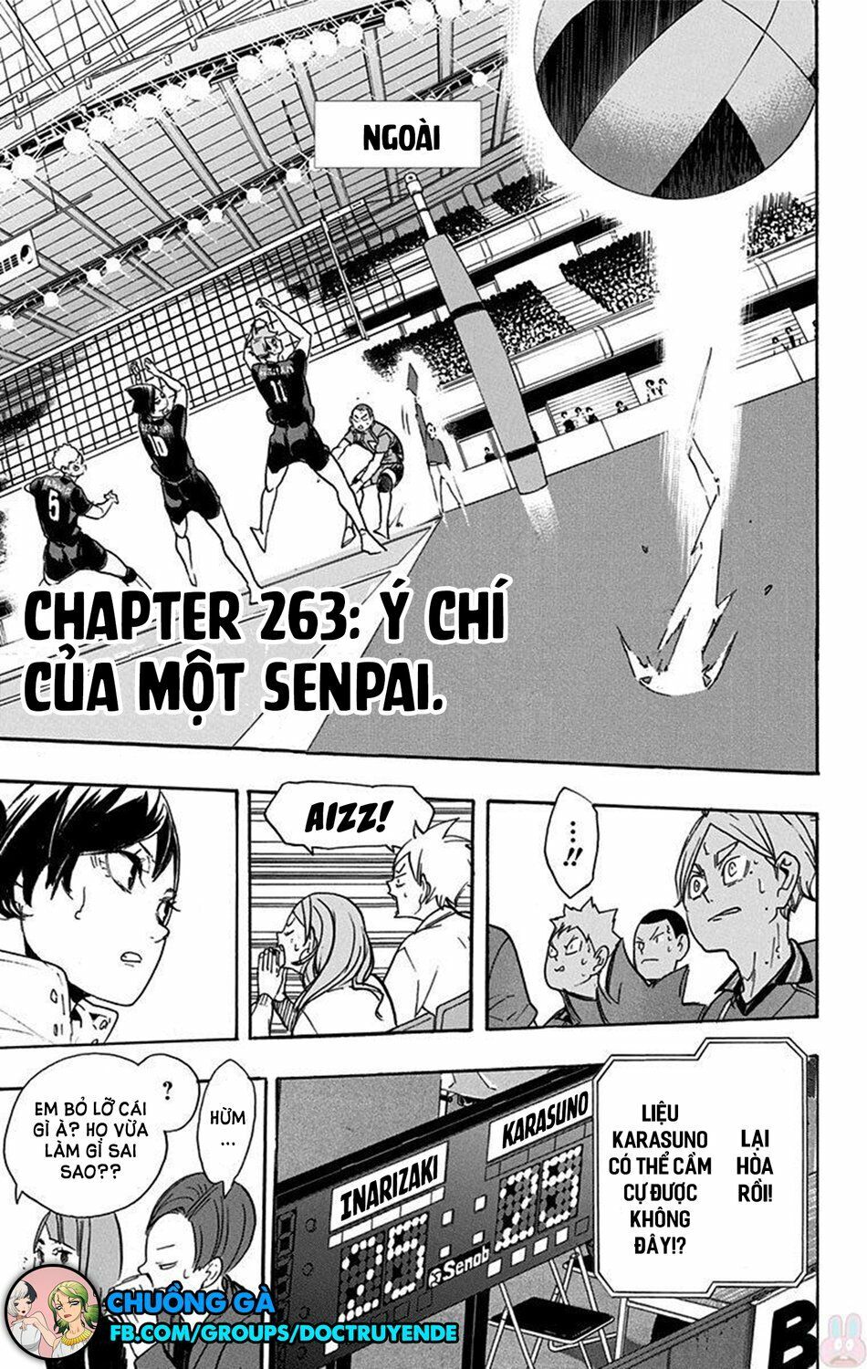 Haikyuu Chapter 263 - Trang 2