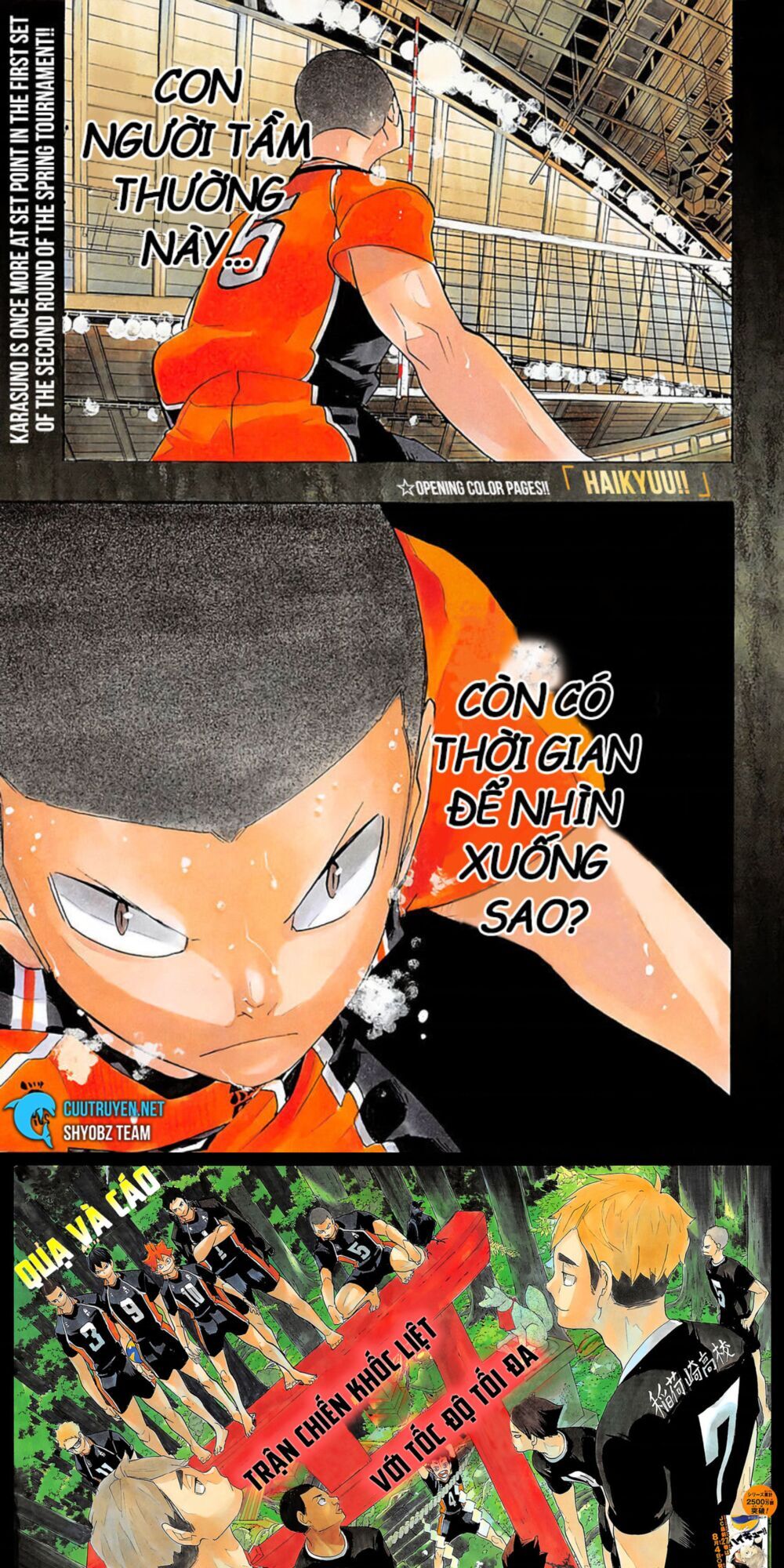 Haikyuu Chapter 264 - Trang 2