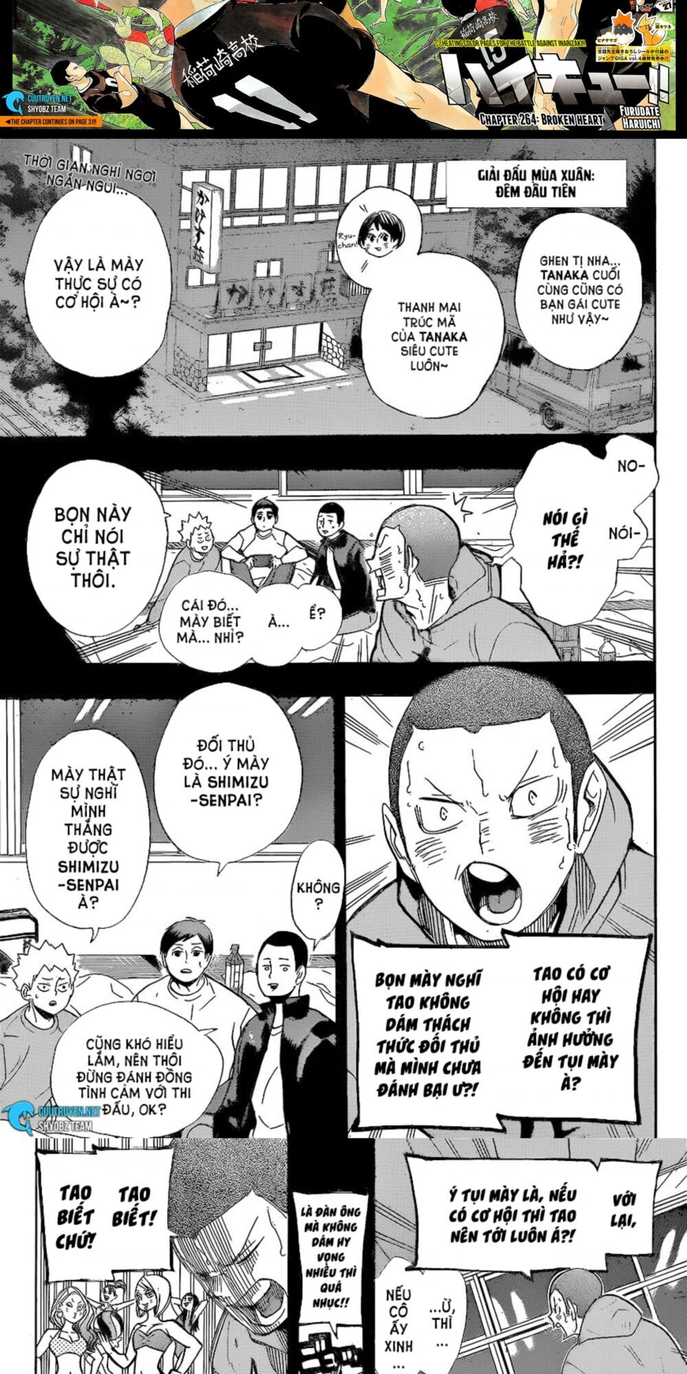Haikyuu Chapter 264 - Trang 2