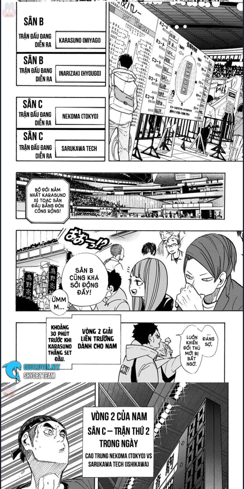 Haikyuu Chapter 265 - Trang 2