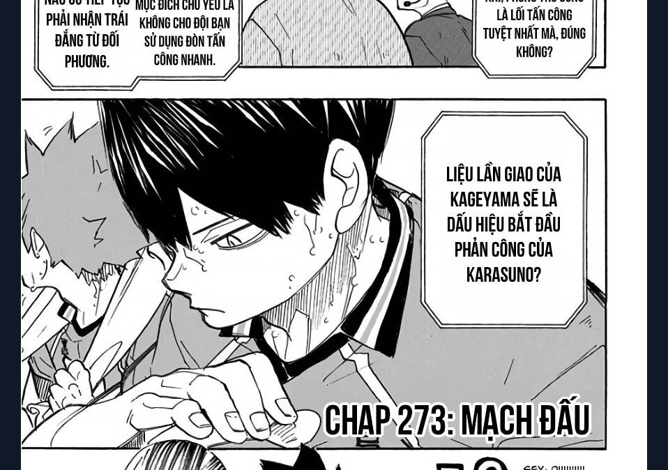 Haikyuu Chapter 273 - Trang 2