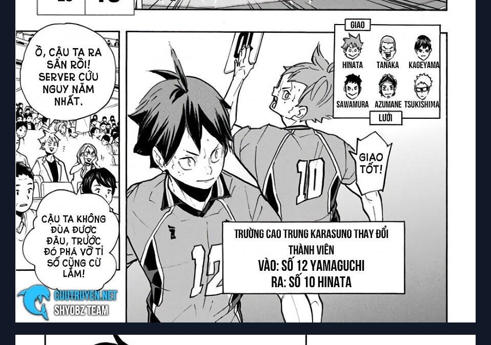 Haikyuu Chapter 274 - Trang 2