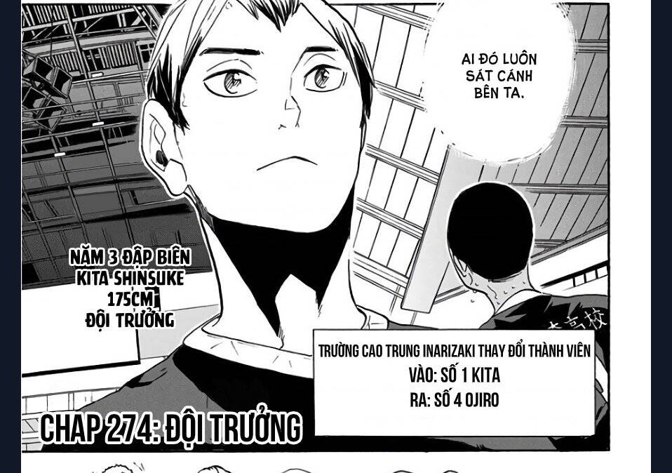 Haikyuu Chapter 274 - Trang 2