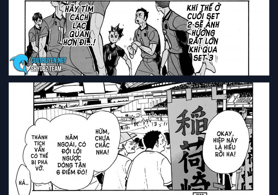 Haikyuu Chapter 275 - Trang 2