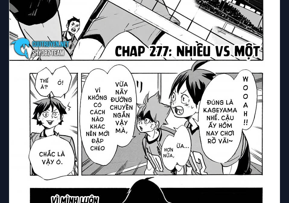 Haikyuu Chapter 277 - Trang 2