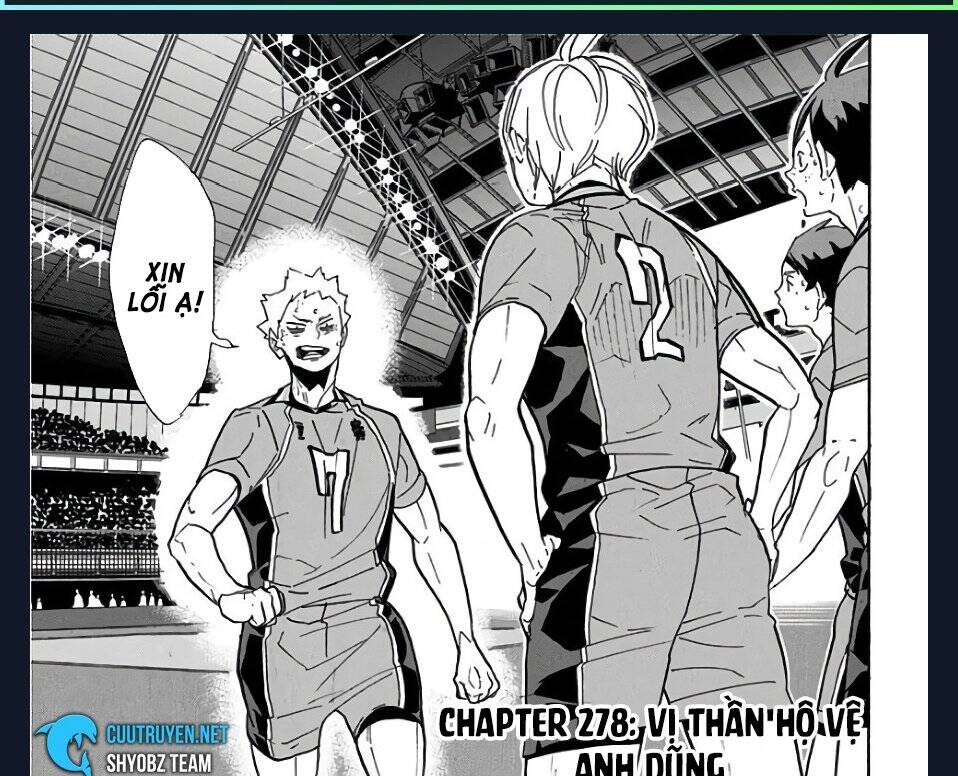 Haikyuu Chapter 278 - Trang 2