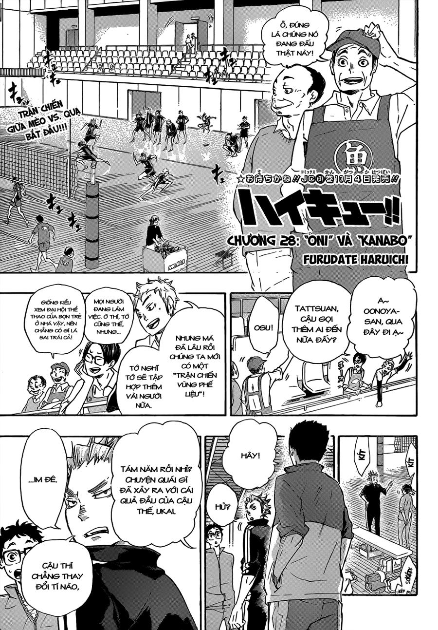 Haikyuu Chapter 28 - Trang 2