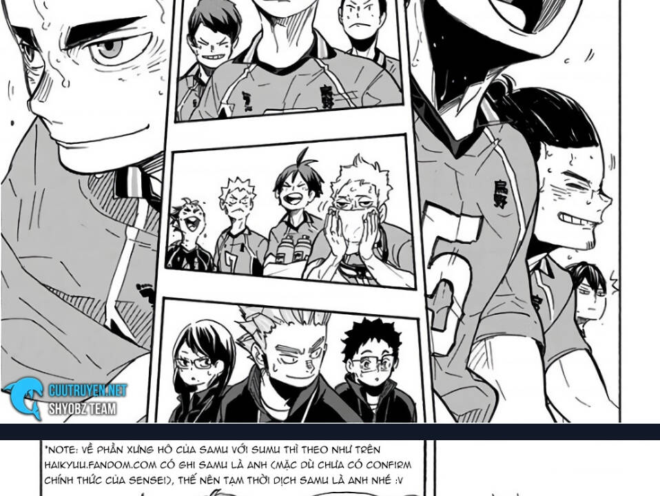 Haikyuu Chapter 282 - Trang 2