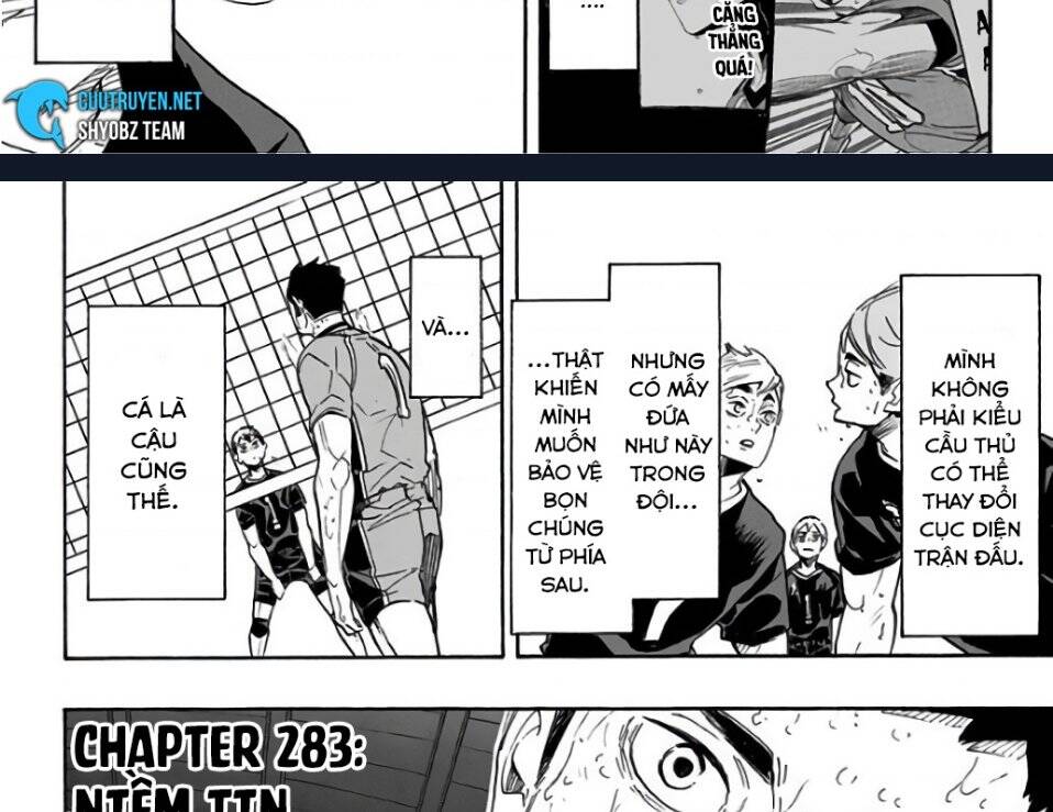 Haikyuu Chapter 283 - Trang 2