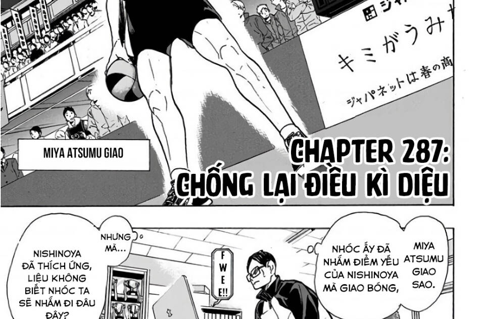Haikyuu Chapter 287 - Trang 2