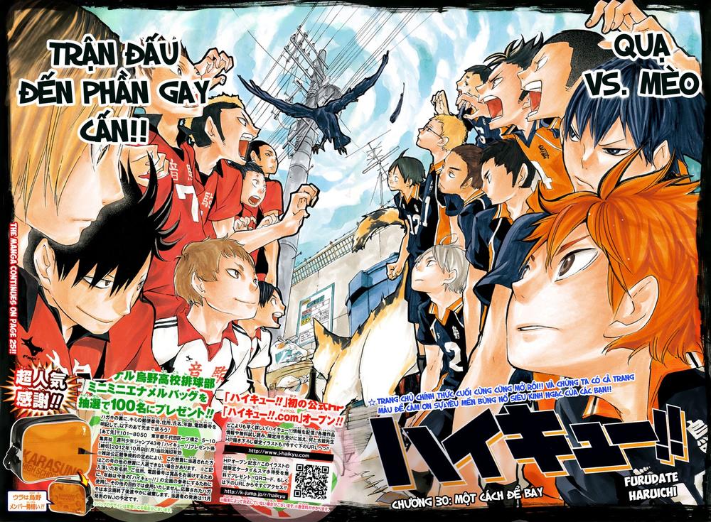 Haikyuu Chapter 30 - Trang 2