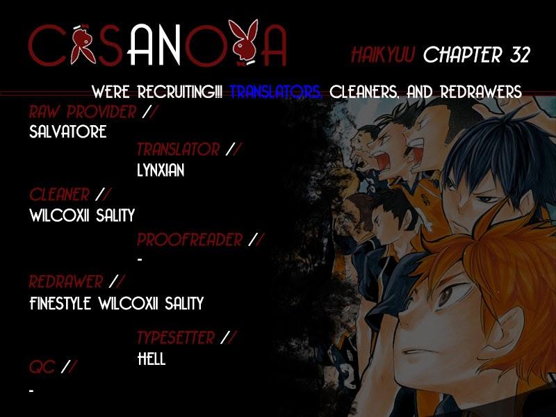 Haikyuu Chapter 32 - Trang 2