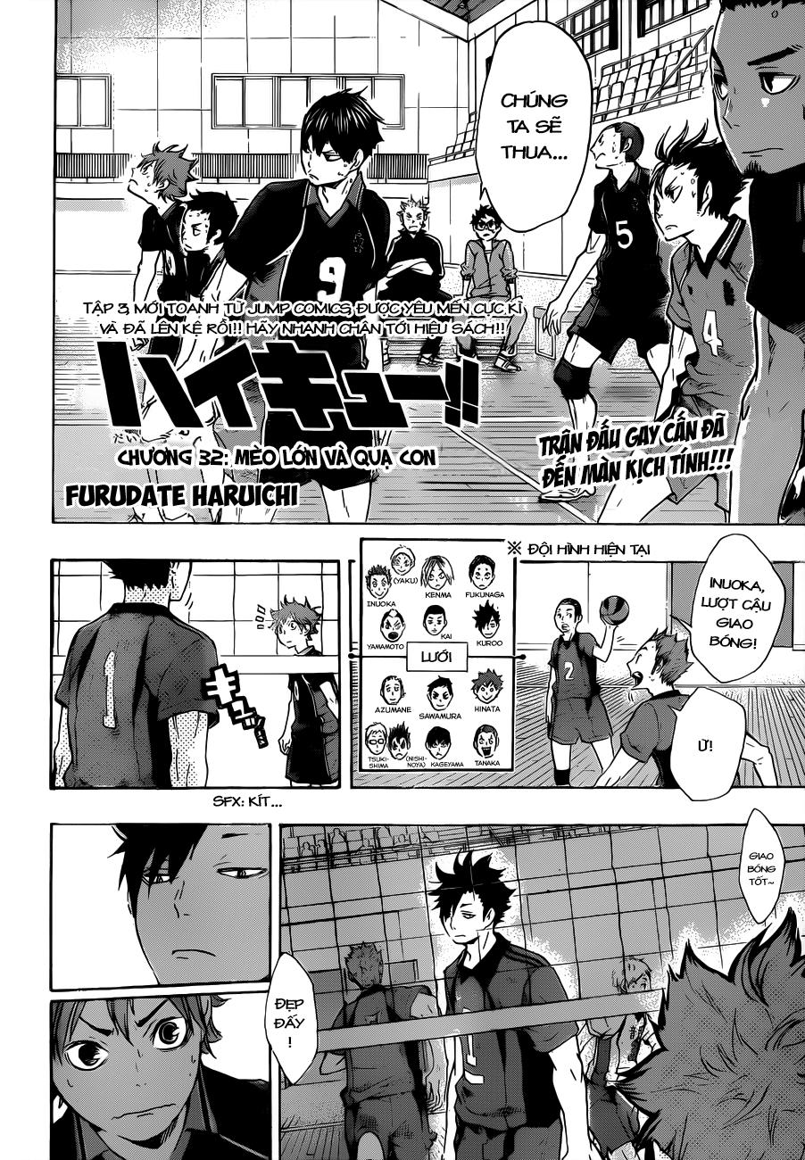 Haikyuu Chapter 32 - Trang 2