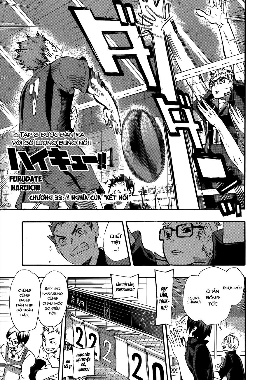 Haikyuu Chapter 33 - Trang 2