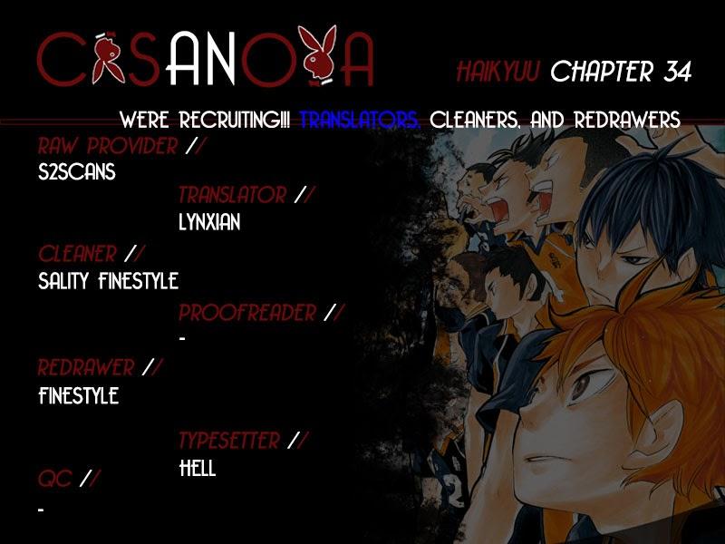 Haikyuu Chapter 34 - Trang 2