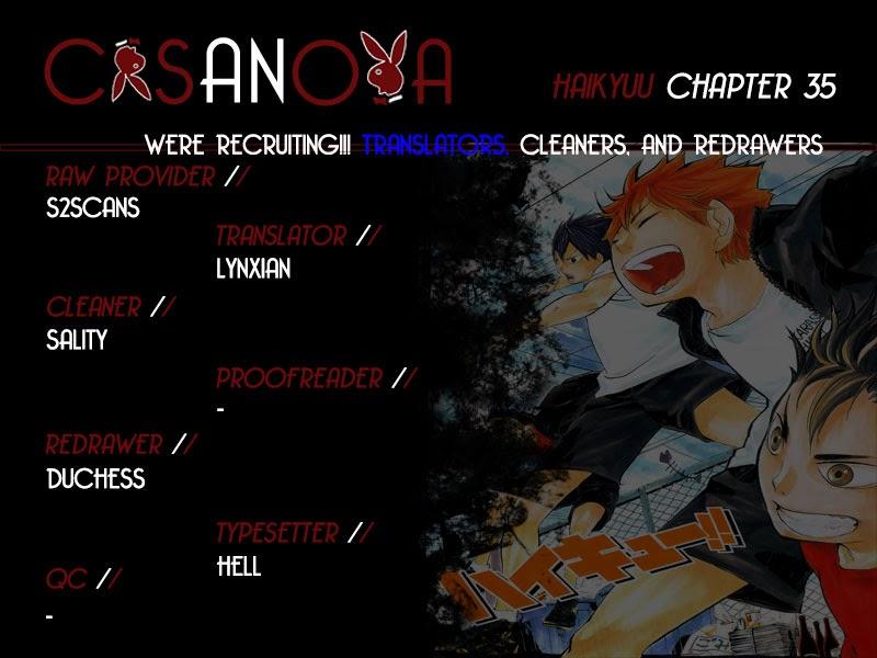 Haikyuu Chapter 35 - Trang 2