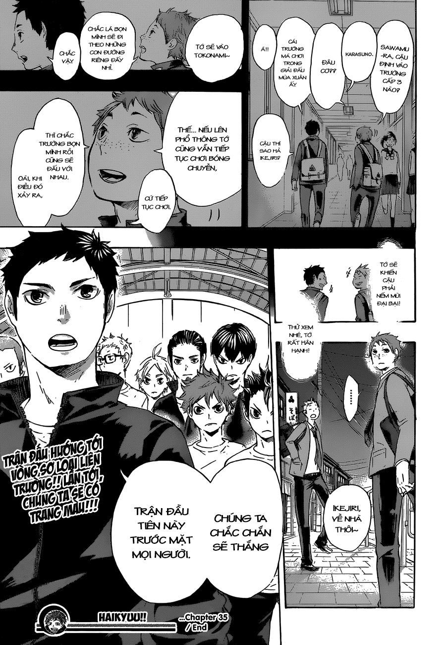 Haikyuu Chapter 35 - Trang 2