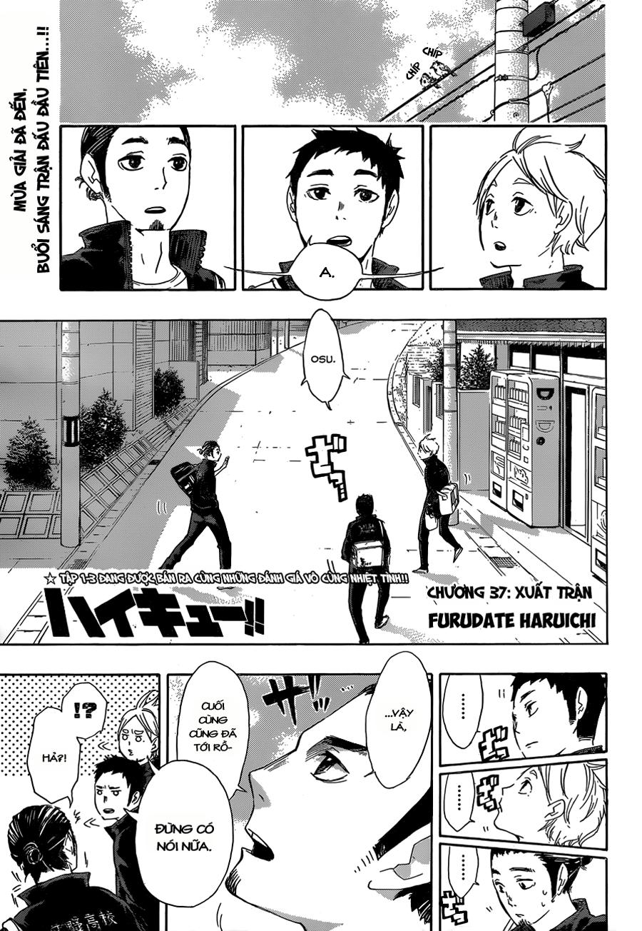 Haikyuu Chapter 37 - Trang 2