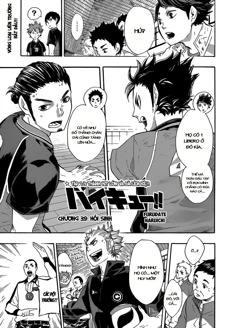 Haikyuu Chapter 39 - Trang 2
