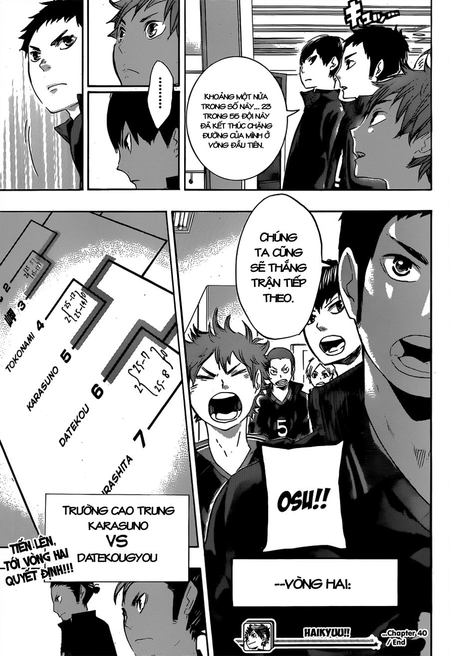 Haikyuu Chapter 40 - Trang 2