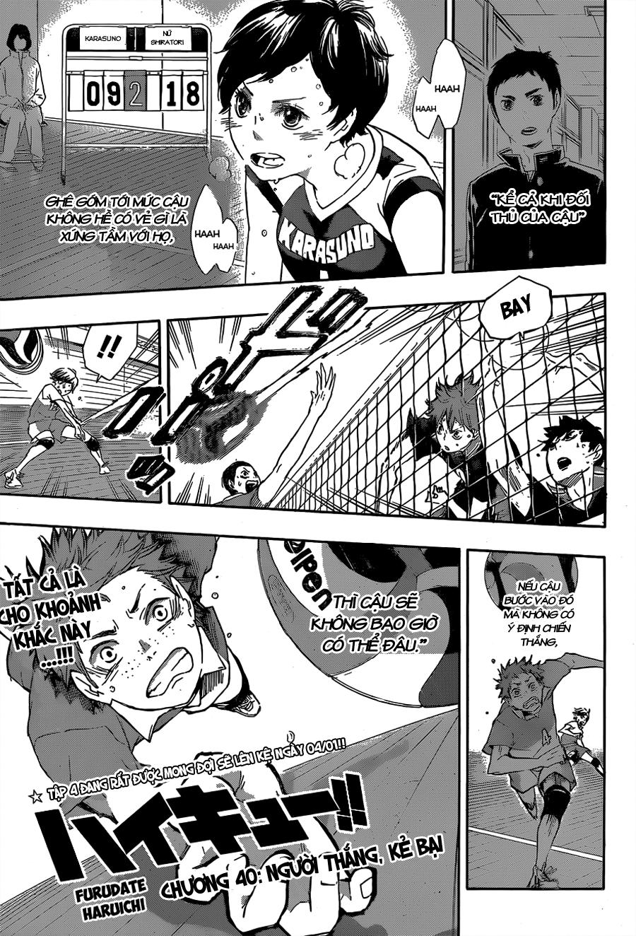 Haikyuu Chapter 40 - Trang 2