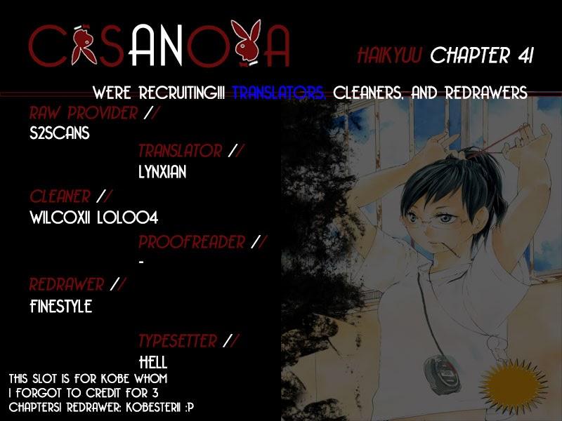 Haikyuu Chapter 41 - Trang 2