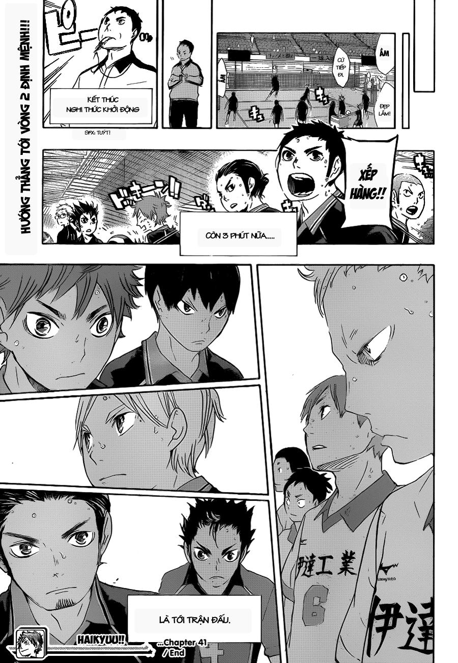 Haikyuu Chapter 41 - Trang 2