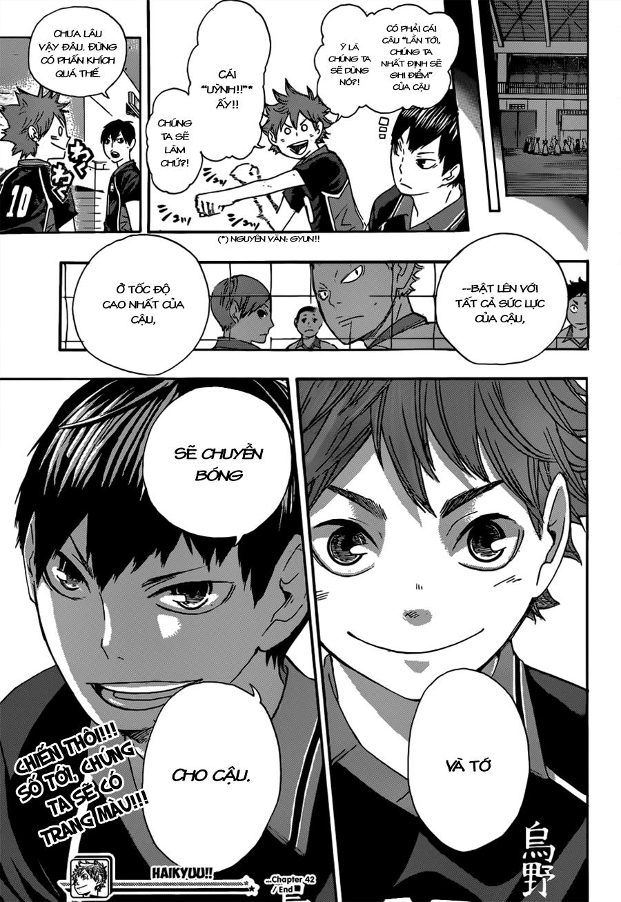 Haikyuu Chapter 42 - Trang 2
