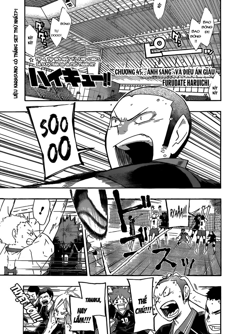 Haikyuu Chapter 45 - Trang 2