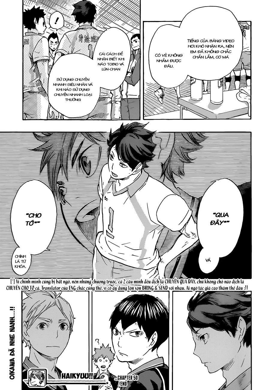 Haikyuu Chapter 50 - Trang 2