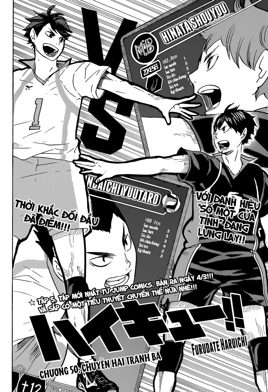 Haikyuu Chapter 50 - Trang 2
