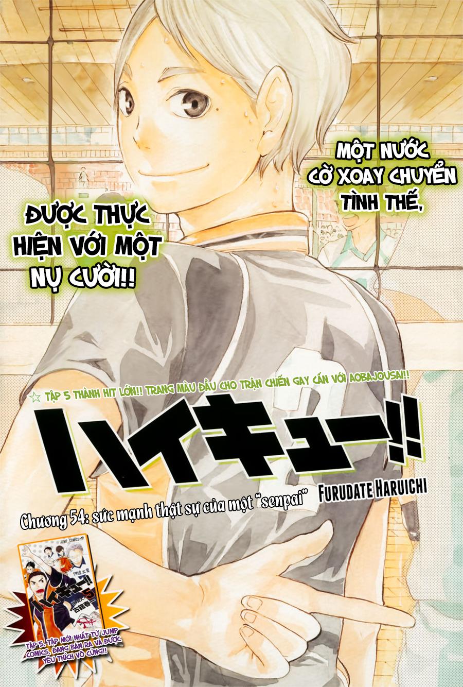 Haikyuu Chapter 54 - Trang 2