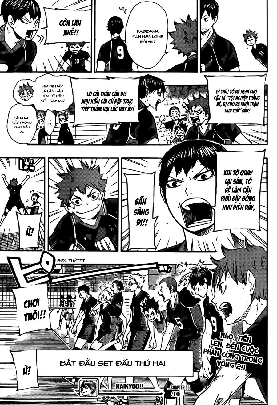 Haikyuu Chapter 55 - Trang 2