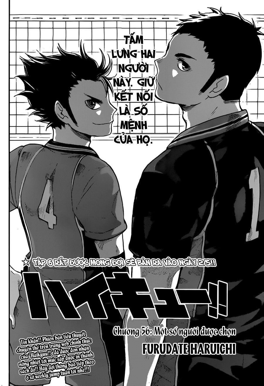 Haikyuu Chapter 56 - Trang 2
