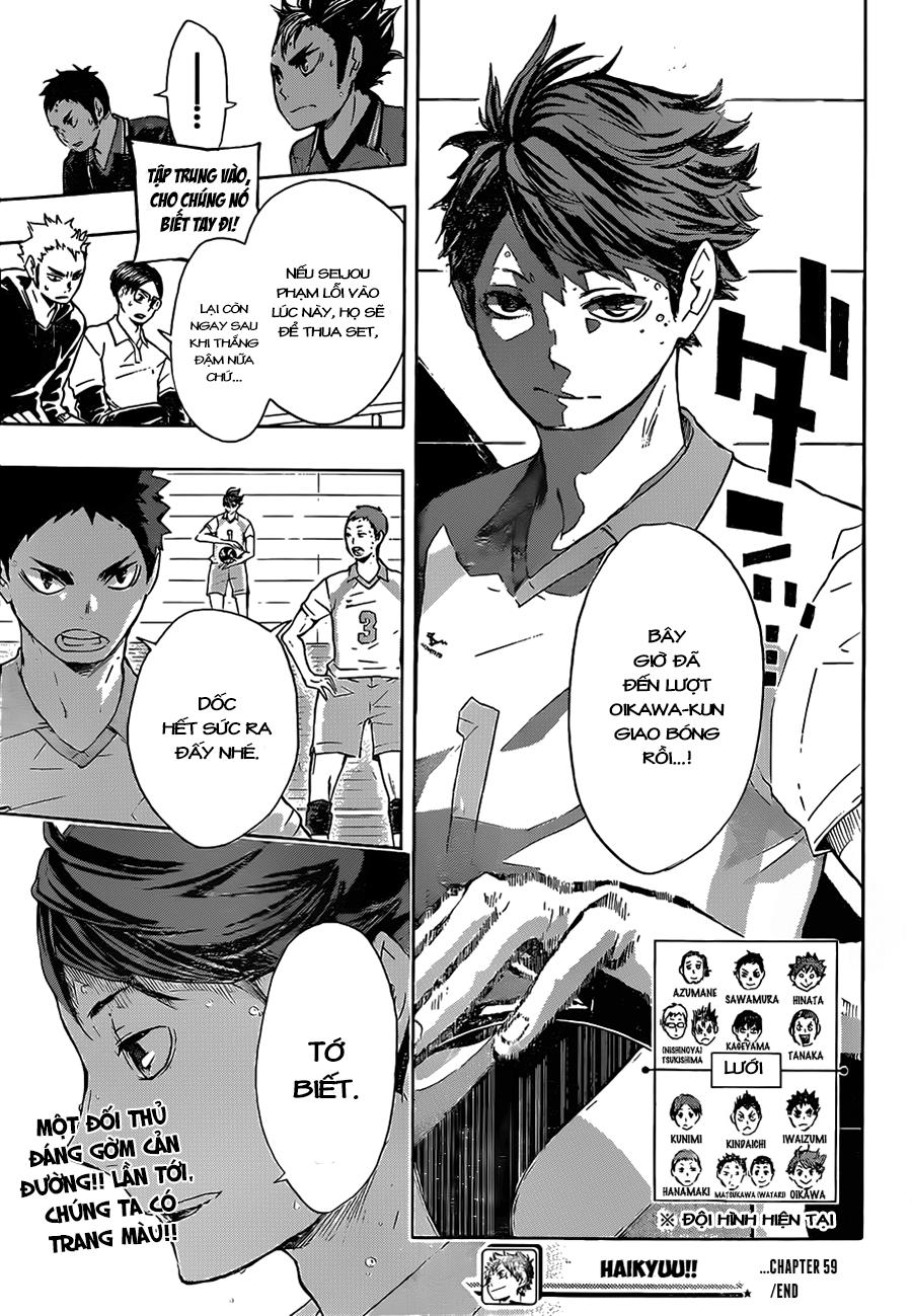 Haikyuu Chapter 59 - Trang 2
